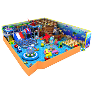 Parque Infantil Comercial Interior para Niños, Castillo de Juegos Seguro, Equipo de Plástico Personalizado para Parques Infantiles Interiores - Product Image 1