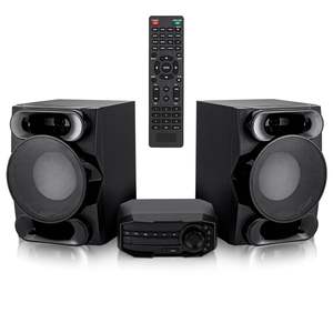 マイクロ<span class=keywords><strong>HiFi</strong></span>システム<span class=keywords><strong>hifi</strong></span>オーディオコンボシステムミニシステムBT/FM/USB/MP3/CD/リモコン付き - Product Image 1