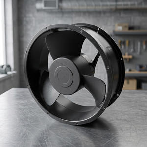 Ventilador axial de CC de bajo consumo E25089 110V 220V 250*89mm, tipo de montaje para uso en ventilación. - Product Image 3
