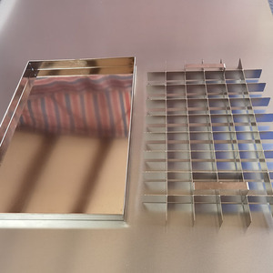 <span class=keywords><strong>Bandejas</strong></span> Perforadas de Acero Inoxidable <span class=keywords><strong>para</strong></span> <span class=keywords><strong>Horno</strong></span>, <span class=keywords><strong>para</strong></span> Exhibición de Alimentos y Repostería, 80x60, 66x45, <span class=keywords><strong>60x40</strong></span>, en Oferta - Product Image 5