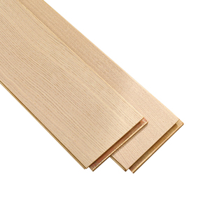 Parquet en bois d'ingénierie victorien EN13501 à trois couches, texture chêne blanc, grade AB, avec système de jointement T&G, 15 mm, pour usage résidentiel - Product Image 1