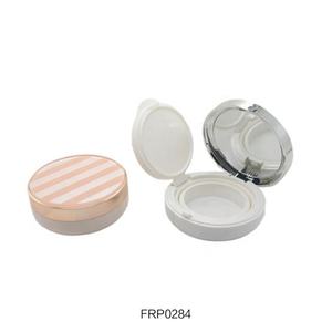 Air Cushion Container Custom Face Press <b>Powder</b> case <b>pink</b> Empty air Cushion Compact <b>Powder</b> case with Mirror - Product Image 2