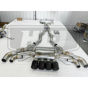 Válvula de Escape Operada a Distancia Catback para BMW <span class=keywords><strong>M8</strong></span> F91 F92 F93 4.4T, Válvula de Escape de Acero Inoxidable, Soldadura de Precisión, Pulido - Product Image 1