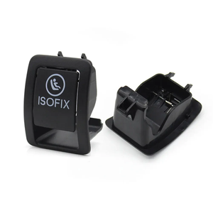 LHD RHD W253 coche trasero niño seguro asiento hebilla interruptor cubierta ISOFIX ancla botón cubierta reemplazo para Mercedes Benz GLC <span class=keywords><strong>EQC</strong></span> N293 - Product Image 5