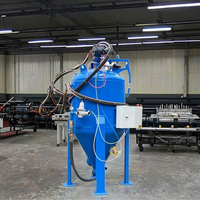 Machine de sablage automatique portable économique pour l'élimination de la rouille humide/sèche