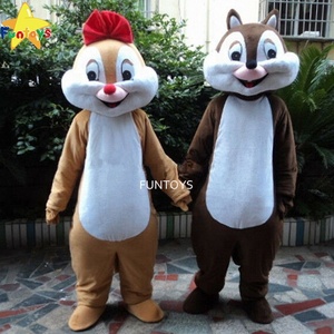Funtoys CE Chip y Dale ardilla mascota disfraz Animal dibujos animados <span class=keywords><strong>Anime</strong></span> <span class=keywords><strong>Cosplay</strong></span> para adultos <span class=keywords><strong>Cosplay</strong></span> vestido <span class=keywords><strong>de</strong></span> lujo desfile Halloween - Product Image 1