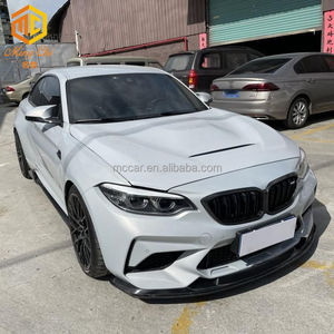 Lèvre avant de haute qualité pour <span class=keywords><strong>BMW</strong></span> F87 M2 M2C Competition, séparateur de pare-chocs avant en carbone, lèvre avant - Product Image 6