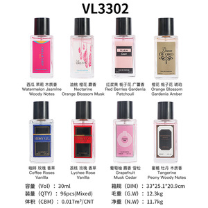 30ml * 48 Uds amor Perfume juegos de regalo 6 estilos de lujo presente fecha moda fragancia de larga duración niebla Spray Unisex Perfume mujeres hombres - Product Image 3