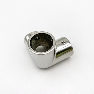 Raccord d'angle en acier inoxydable 316, 22-25 mm, pour bateau, quincaillerie marine, pièce de rechange - Product Image 1