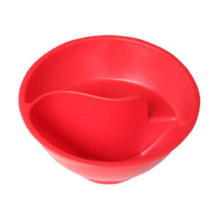 Bol à céréales incassable jamais détrempé bol divisé avec conception de glissière en spirale pour enfants et adultes - Product Image 5