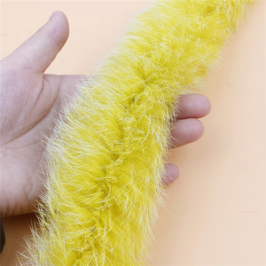 Ribete de Piel de Conejo Suave al por Mayor para Sombreros - Product Image 4