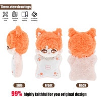 Poupée en peluche lestée personnalisée pour enfants, personnage de dessin animé K-pop, douce et anti-stress