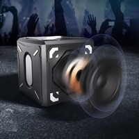 CJH Nouveau Mini Haut-parleur Bluetooth Portable Sans Fil avec Subwoofer HIFI, Haut-parleur Compact pour Extérieur et Bureau, Idéal comme Cadeau Original