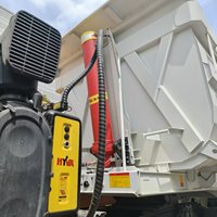 Camion de transport d'occasion à prix avantageux, 3 ou 4 essieux, 40-80 tonnes, semi-remorque à benne basculante arrière pour la construction