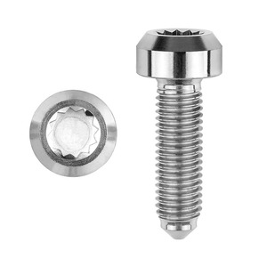 <span class=keywords><strong>Tornillos</strong></span> de Cabeza Hexagonal de Aleación de Titanio CNC, <span class=keywords><strong>Tornillos</strong></span> <span class=keywords><strong>para</strong></span> <span class=keywords><strong>Llantas</strong></span> Divididas, Color Titanio Natural, Alta Resistencia, GR5, Pulgadas/Métrico, <span class=keywords><strong>para</strong></span> Modificación de Automóviles - Product Image 2