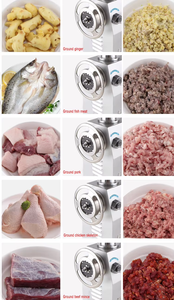 New Commercial <b>Meat</b> <b>Grinder</b> Slicer Machine Automatic 120kg/h 220v/380v - Product Image 2