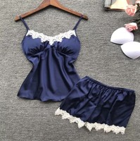 Nouvelle Robe de Nuit Pyjama en Satin Tricoté pour Femme, Taille Élastique, Soie 100%, Ensemble Peignoir