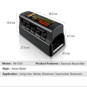 Station d'appât anti-rongeurs électrique haute tension à triple protection, écologique, garantie 2 ans, prix de gros usine - Product Image 4