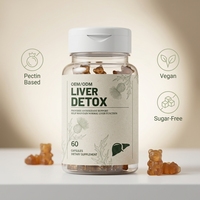 Gummies Détox Foie Haute Teneur en Protéines Marque Privée OEM – Soutien Immunitaire Végétalien à l'Extrait de Chardon-Marie pour la Santé Hépatique