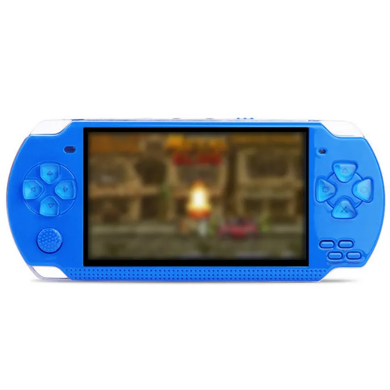 Neue Ankunft x6 Retro Handheld-Videospiel konsole 4,3 Zoll 8g Einfache Bedienung Bildschirm Mp3 Mp4 Mp5 Game Player Unterstützung für PSP-Spiel