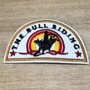 بيع بالجملة عالية الجودة الولايات المتحدة الأمريكية موضوع قبعة حذاء الصبار صياد تصميم الحديد على بقع التطريز لطيف للقبعة - Product Image 3