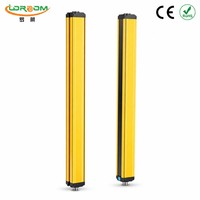 Barrière de sécurité lumineuse pour machine d'estampage, protection de matrice, écran de sécurité infrarouge, temps de réponse 20ms, boîtier en aluminium, IP65
