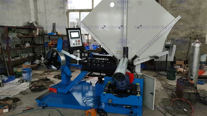 Componentes básicos de la máquina de conductos en espiral de tubo de bajo ruido profesional de fabricación que incluyen máquinas de fabricación de conductos de motor y PLC - Product Image 3