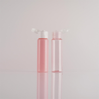 BLT 30ml en plastique rose bouteille petit toner Lotion vide avec capuchon de disque rabattable sérigraphie 1oz petites bouteilles pour Lotion