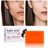 Savon d'essence hydratant pour le visage fait à la main acide kojique organique Anti-acné Anti-rides blanchissant la peau approvisionnement OEM disponible