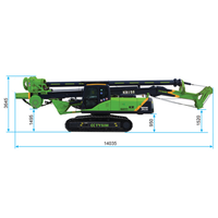 KR125A — plate-forme rotative hydraulique pour construction de route, machine de forage