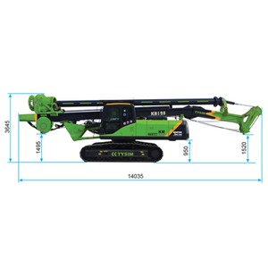 KR125A 도로 건축기계 유압 회전하는 드릴링 리그 기계 - Product Image 4