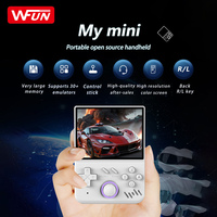 MY MINI Consola de videojuegos portátil Retro Sistema Linux Pantalla IPS de 3,5 pulgadas Mini reproductor de video portátil de mano 15000 Juegos R36S