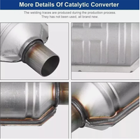 Convertidor Catalítico de Alto Flujo para Hyundai Elantra 2018-2020, Motor 2.0L Nu, 28510-2E610, Acero Inoxidable, Puerto O2, Sin Advertencia de CEL