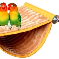 Lit pour animaux de compagnie écologique, hamacs chauds pour animaux, cage suspendue, nid d'oiseau, tapis de lit facile à nettoyer, maison pour oiseaux