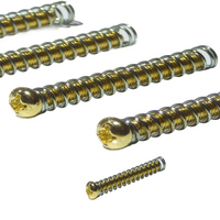 Vis et ressorts de ramassage de guitare personnalisés en acier au carbone en acier inoxydable vis de protection de guitare zingage fixation d'assemblage