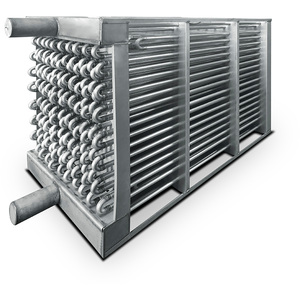 Bobine extérieure de climatiseur fendu à ailettes ondulées - Product Image 2