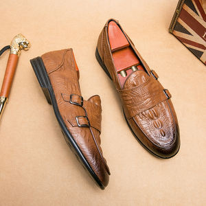 Mocassini da uomo <span class=keywords><strong>scarpe</strong></span> Slip-on Luxury Wedding Leather Party Tuxedo Dress Shoes - Product Image 5