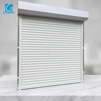 Fournisseur de volets roulants automatiques en aluminium, télécommande, volet roulant extérieur, porte de garage