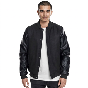 Chaqueta Varsity de Lana con Forro Polar para Béisbol 2025, MOQ Bajo, para Hombre y Mujer, para Invierno - Product Image 1