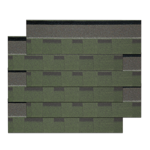 Bardeaux de toiture écoénergétiques Matériaux de construction Bardeaux à double couche Toiture en asphalte rouge pour la conception de <span class=keywords><strong>maisons</strong></span> américaines - Product Image 4