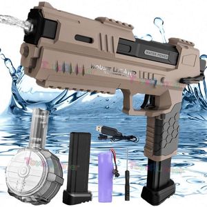 Power Spray Electric Water Gun <b>Toy</b> High Pressure Injector Fully Automatic Squirt 1000ml Capacity USB Charging Unisex - Product Image 2