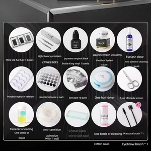 Kit Profesional de 16 Piezas para Práctica de Extensión de Pestañas, Herramienta de Belleza para Entrenamiento y Enseñanza - Product Image 6