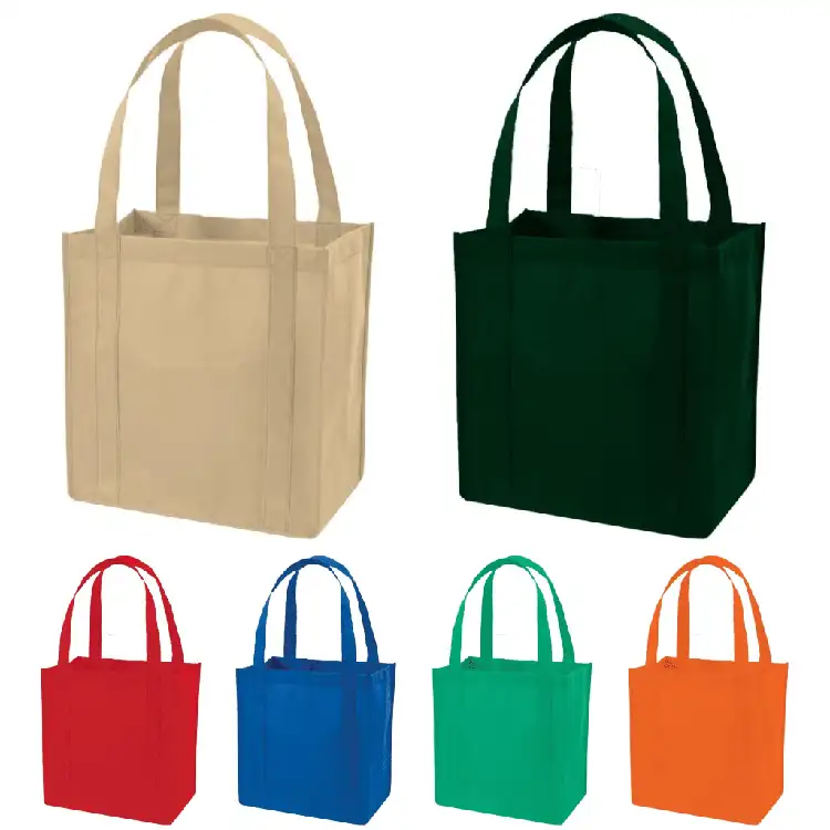 Reusable Bag Grocery Custom Large Reusable Shopping Bag Eco Friendly Promotional Non Woven Tote Grocery Bag With Logo