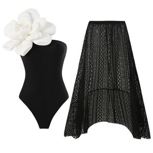 Nuevo Conjunto de Bikini de 3 Piezas con Estampado Floral y Espalda Descubierta, Secado Rápido, Antibacterial, Ropa de Playa de Lujo para Mujer, Verano, Logotipo Frontal - Product Image 3