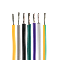 Cable Eléctrico THHN de 600V, 12 AWG, con Conductor de Cobre Trenzado, Aislamiento de PVC y Revestimiento de Nailon, para Cableado de Construcción