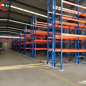 ชั้นวางสินค้าสำหรับคลังสินค้าแบบรับน้ำหนักมาก ได้รับการรับรองมาตรฐาน CE ระบบชั้นวางพาเลทเหล็กมาตรฐานยุโรป สำหรับศูนย์กระจายสินค้า - Product Image 1