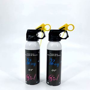 Spray de Harina de Maíz para Revelación de Género, Color Azul/Rosa, Cañón de Confeti Holi Blaster, Pistola de Humo en Polvo, Graduación, Navidad, Diwali, Año Nuevo - Product Image 2