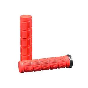 Empuñaduras de <span class=keywords><strong>manillar</strong></span> RIDERACE <span class=keywords><strong>MTB</strong></span>, <span class=keywords><strong>manillar</strong></span> de bicicleta de <span class=keywords><strong>carretera</strong></span> de goma antideslizante a prueba de golpes duradero <span class=keywords><strong>con</strong></span> anillo de bloqueo para accesorios de piezas de ciclismo - Product Image 3