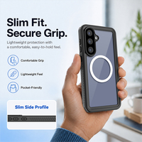 Oferta de Verano: Fundas Magnéticas para Teléfono Samsung Galaxy S26FE, Transparentes, de PC, Resistentes a Impactos, al Polvo y al Agua (IP68), de Alta Calidad