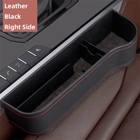 Accessoires de remplissage d'espace entre les sièges de voiture, boîte de rangement pour console, organisateur latéral de siège avec porte-gobelet